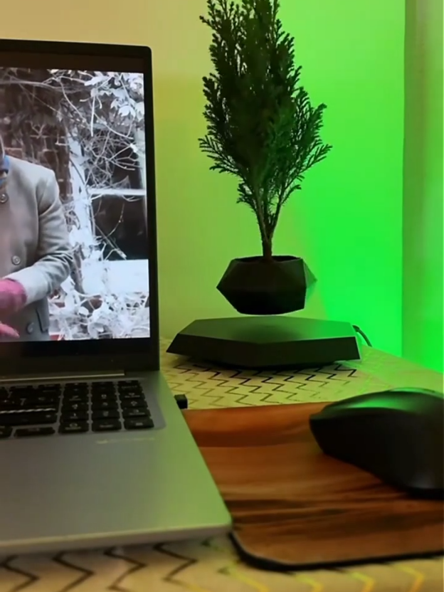 Magnetic Levitating Flower Pot Air Bonsai Black Hexagon Suspension Floating Plant Pot 360 Degree Rotation Pot Home and Office Desk Decor #aliawanmarketing #levitating #foryou #foryoupage #foryoupageofficiall #unfrezzmyaccount #growmyaccount 