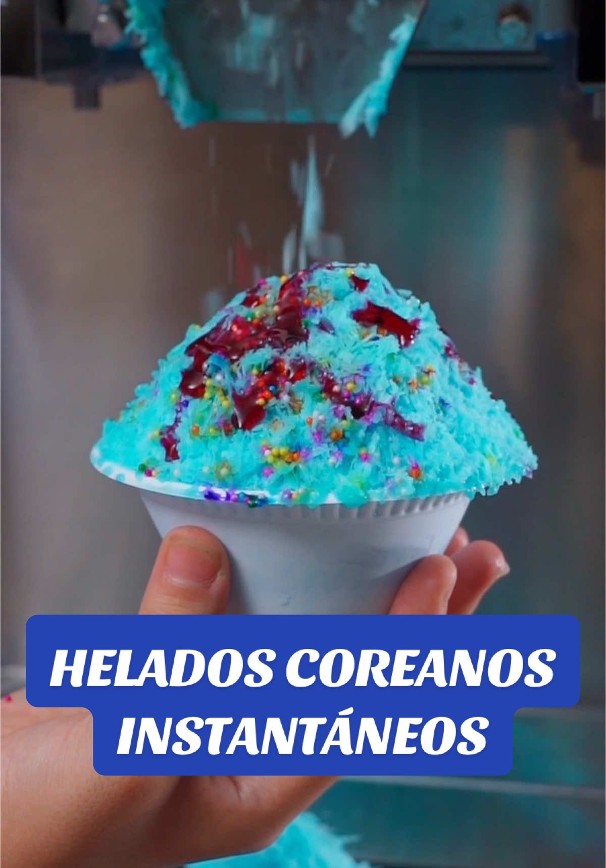 Idea de negocio! Con nuestra máquina de helados bingsu  #heladocoreano #bingsu #heladosaludable #bingsu 