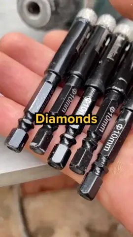 Get this Diamond Core Drill Bit to punch holes with NO cracks! 🚫