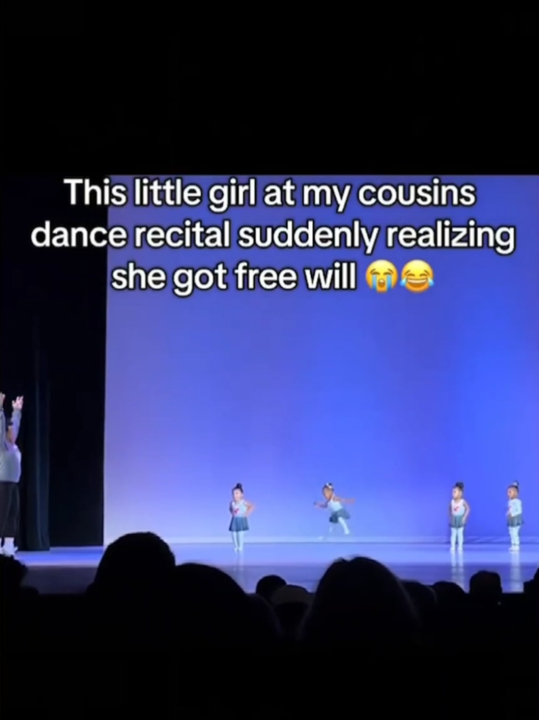 The way she just started swinging her arms 😭 #recital #dance #dancerecital #free #freewill #dancer #freestyle 