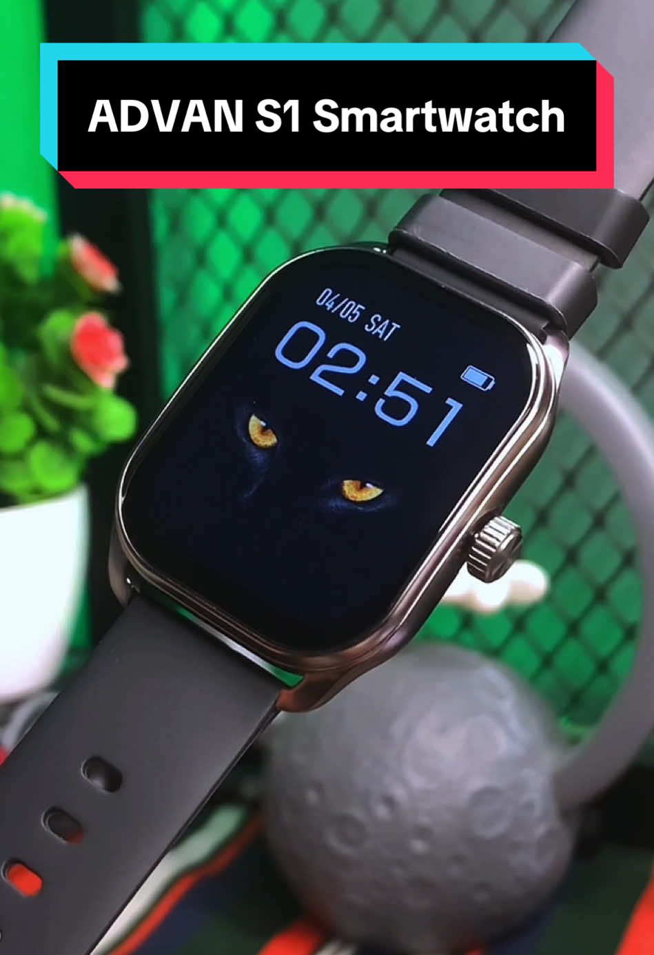 ADVAN S1 smart watch layar lengkung #smartwatch #smartwatcholahraga #jamtanganpintar #smartwatchmurah #smartwatchpremium 
