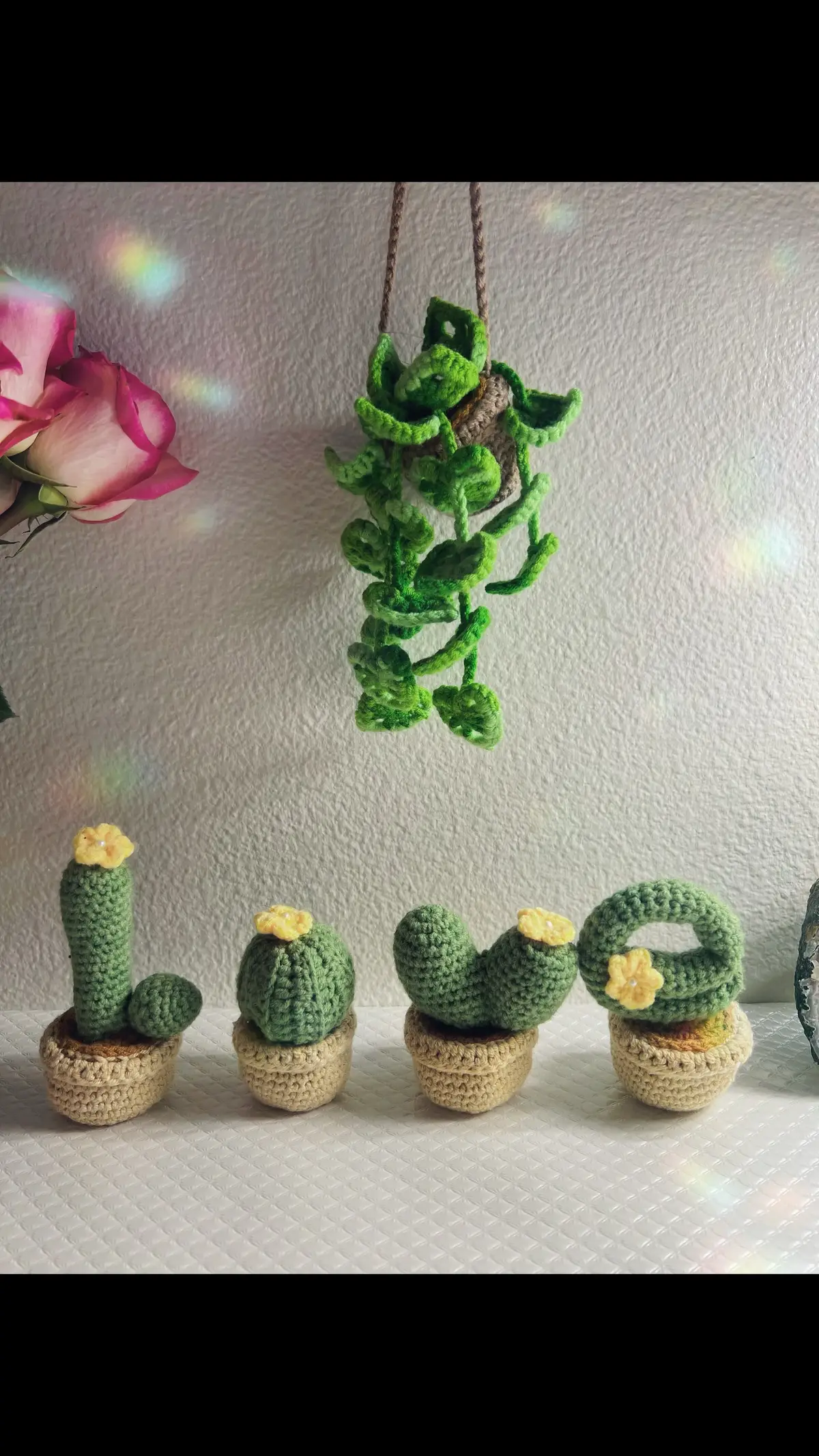 Big thank you to my amazing sister for these super cute cactus-themed & heart of strings crochets! I’m obsessed with all the adorable details.  🌵💖  #CactusCutie #WynterCrafts #crochet #fyp #cactus #foryoupage #CrochetLover #HandmadeWithLove #CactusCrochet #CrochetGift #MadeWithLove #HookedOnCrochet #CrochetInspiration #YarnAddict #CuteCrochet #CrochetCreations #CraftyVibes #CrochetArt #HandmadeHappiness #CrochetAesthetic #YarnMagic