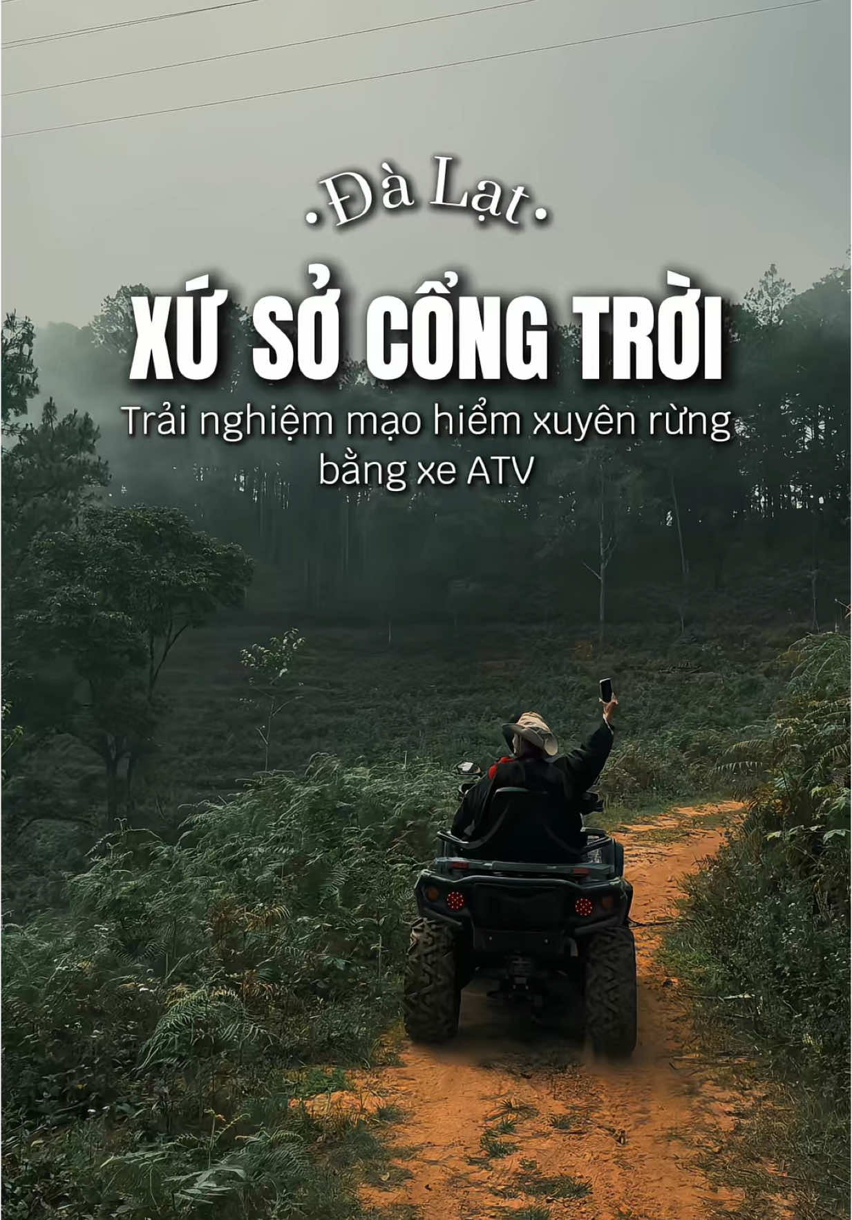 Trải nghiệm mạo hiểm xuyên rừng bằng xe ATV cực vui tại Đà Lạt #dalat #reviewdalat #dulich #khampha #dalattrip #dulichdalat #xuhuong #huongnoilamphim 