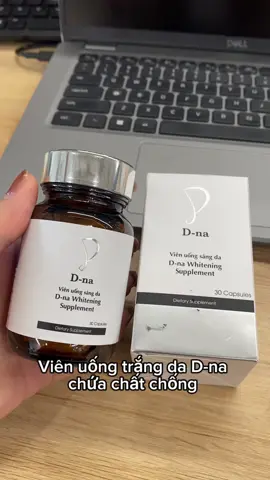 Viên uống trắng da dna giải pháp cho làm da thâm sạm xỉn màu #fyp #xuhuong #thinhhanh #lamdep #lamdepkhongkho #skincare #skincareroutine #supplements #dna 