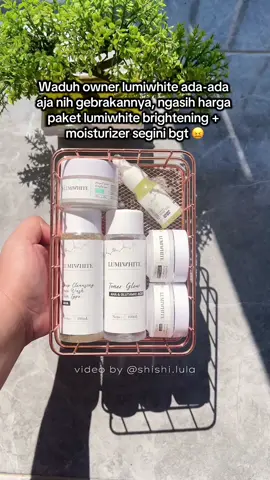 Gercepin checkour sekarang di keranjang kuning, keburu promonya berakhir guys 😜 #lumiwhite #lumiwhiteskincare #lumiwhitebeauty #lumiwhitebrightening #skincare #skincareviral #fypシ゚viral 