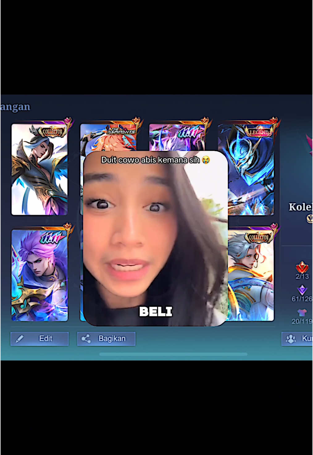 jangan sampai ketauan ketuaa #mobilelegends #mlbb #JJCapCut 