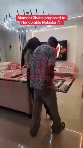 Moment 2baba proposed to Honourable Natasha 💍 #pulsenigeria #PulseCelebs #2face 