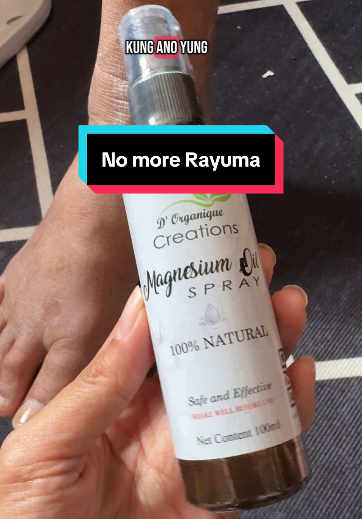 Bilhan nyo narin mga kamag anak nyo na may rayuma👌#rayuma #dorganics 