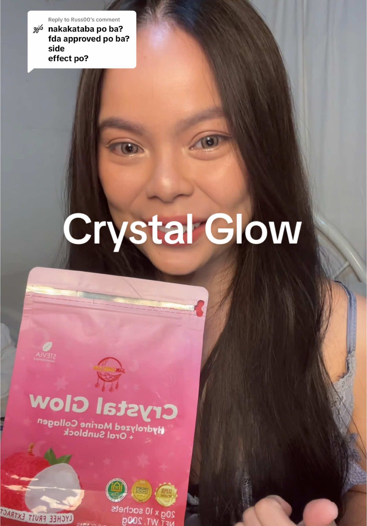 Replying to @Russ00 try it yourself kayo na po ang humusga 🥰💖 #crystalglow #crystalglowcollagendrink #collagendrink #collagen #collagenviral #fyp #foryou #fyppppppppppppppppppppppp 