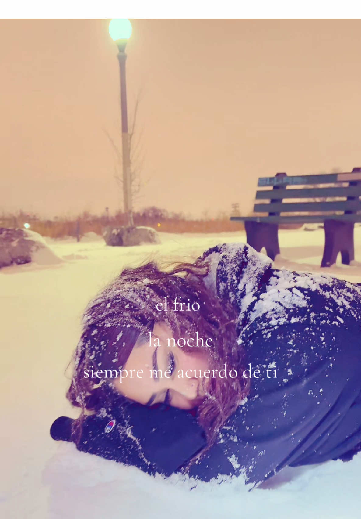 lejos de ti…  #lejosdeti #snow #cold #themarias #siempremeacuerdodeti #alwaysonmymind #trending #fyp #foryoupage #fypシ #imissyou #parati #blowup 