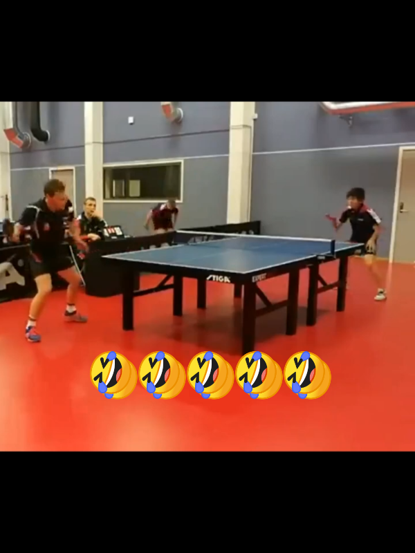 Funniest Rally Ever 🤣 #pingpong #tabletennis #tenisdemesa #tischtennis #shorts 