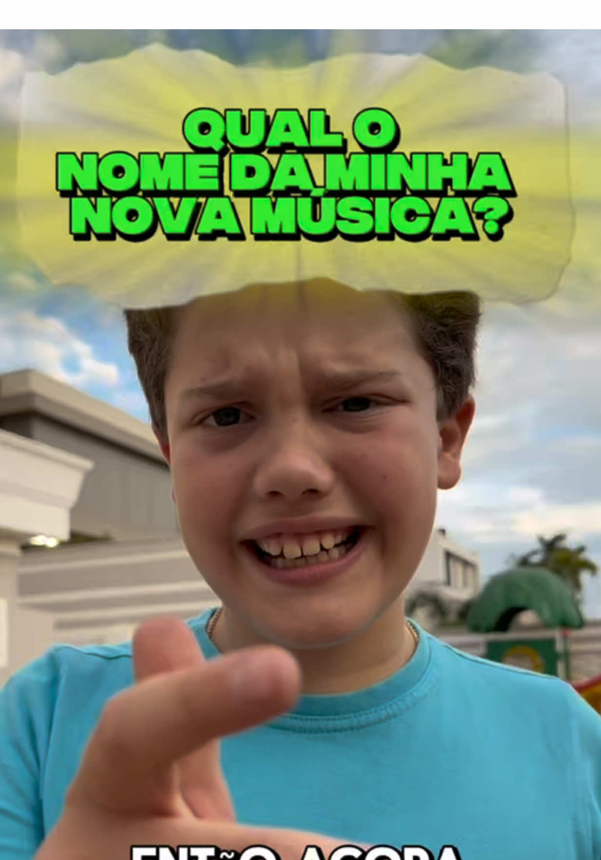 QUAL O NOME DA MINUA NOVA MÚSICA? Quem acertar vou deixar um coração e contar no Story 💙🎉💥🎶🚀#showinfantil #diversão #musicainfantil #nicolasnetto #obrigadaDeus 