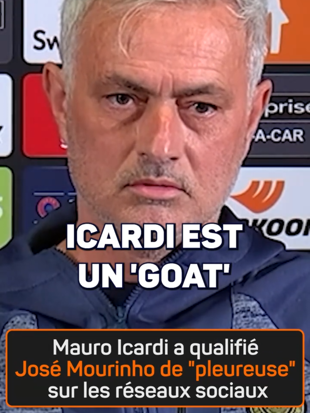 😅 Mourinho répond avec sarcasme aux critiques d'Icardi ! 🗯️