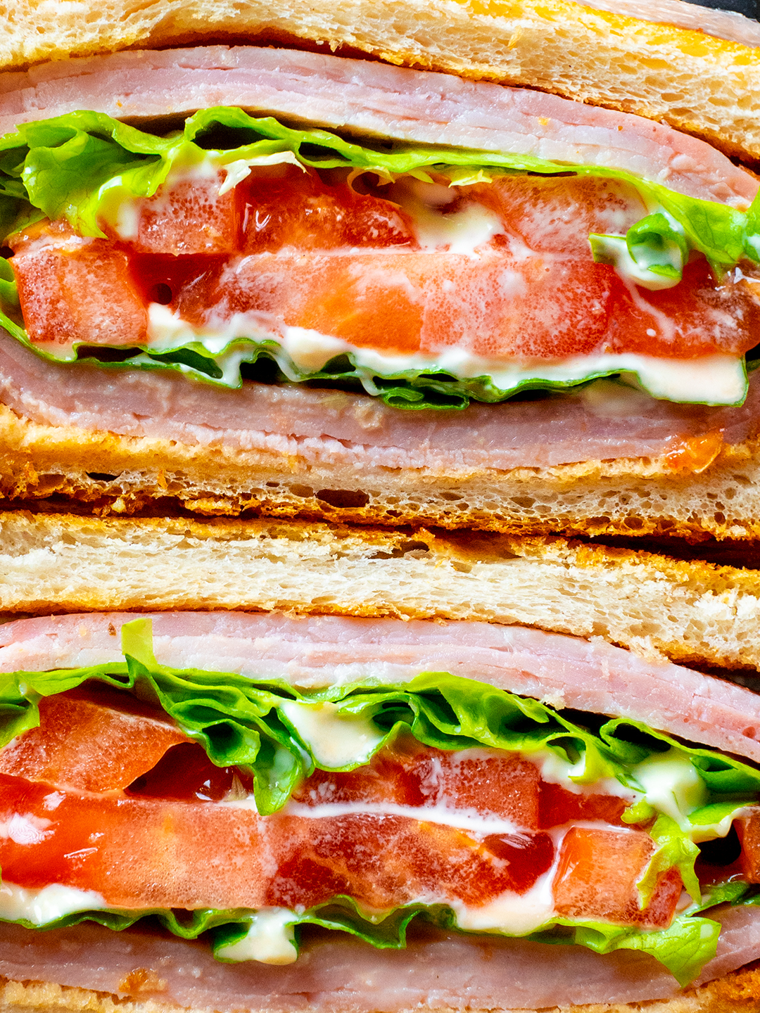 Would you eat this? Ingredients: bacon: 250 g (8.8 oz) tomatoes: 1 pc eggs: 4 pc melted cheddar pressed cheese: 2 slices toast bread: 2 slices sliced processed ​​cheese: 2 pc lettuce leaves: 8 g (0.3 oz) mayonnaise: 30 g (1.1 oz) #asmr #cooking