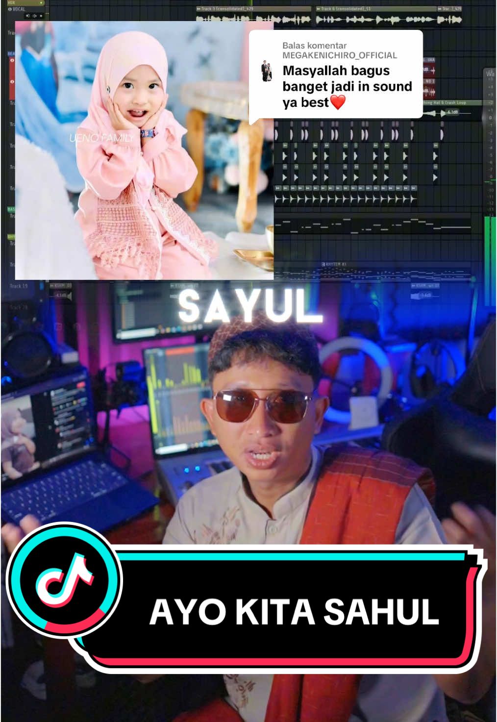 Membalas @MEGAKENICHIRO_OFFICIAL Ayo bes, jadiin alarm Sahulll kalian. Here we go! #ayokitasahur #ritsuki #drxml  @MEGAKENICHIRO_OFFICIAL 