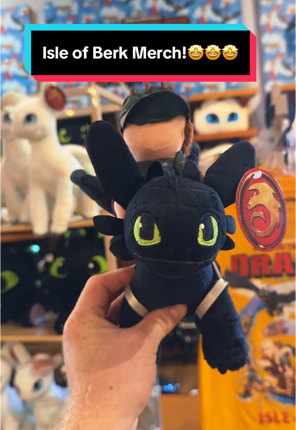 A ton of new Isle of Berk Merch celebrating How to Train your Dragon and the NEW land has landed inside of Islands of Adventure! Are you excited for Isle of Berk?🤩🐉 @DreamWorks Animation @Universal Destinations #epicuniverse #howtotrainyourdragon #howtotrainyourdragon2 #isleofberk #toothless #howtotrainyourdragonland #isleofberkmerch 
