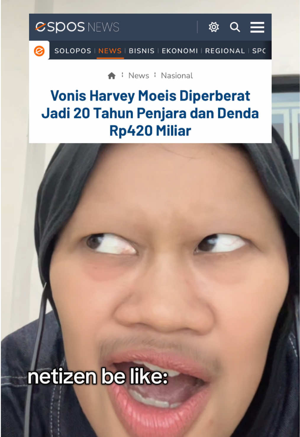 Vonis Harvey Moeis Diperberat Jadi 20 Tahun Penjara dan Denda Rp420 Miliar Pengadilan Tinggi (PT) DKI Jakarta memperberat hukuman terdakwa Harvey Moeis, yang merupakan perpanjangan tangan PT Refined Bangka Tin (RBT), menjadi 20 tahun penjara terkait kasus korupsi pengelolaan tata niaga komoditas timah di wilayah izin usaha pertambangan (IUP) PT Timah Tbk. pada tahun 2015–2022. #harveymoeis #hukumanharveymoeis #hukumanharveymoeis20tahun #harveymoeis20tahun #sandradewiharveymoeis #vonisharveymoeis #vonisharveymoeisviraall #vonisharveymoeis20tahun #kasusharveymoeis #harveymoeistersangka 