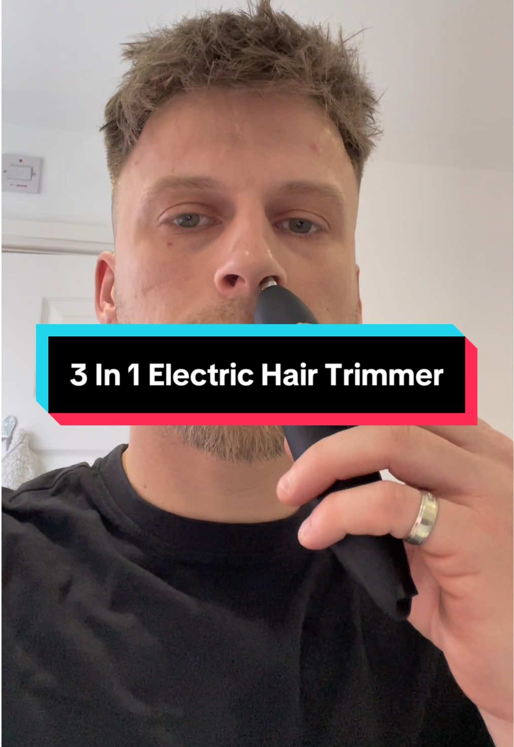 3 In 1 Electric Hair Trimmer - Skin safe technology is a MUST #tiktokmademebuyit #hairtrimmer #mensshaver #mensrazors #mensgrooming #nosehairtrimmer #electricrazor #electrictrimmer 