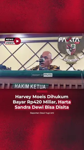 Pengadilan Tinggi Jakarta menyatakan harta Sandra Dewi bisa disita jika terbukti terkait dengan kasus korupsi timah yang melibatkan suaminya, Harvey Moeis. Jika tidak terbukti, harta tersebut akan dikeluarkan oleh Majelis Hakim. Namun, jika Harvey tidak mampu membayar uang pengganti sebesar Rp420 miliar, harta pribadinya tetap bisa disita dan dilelang. Sebelumnya, hukuman Harvey diperberat menjadi 20 tahun penjara dari vonis awal 6 tahun. #HarveyMoeis #SandraDewi