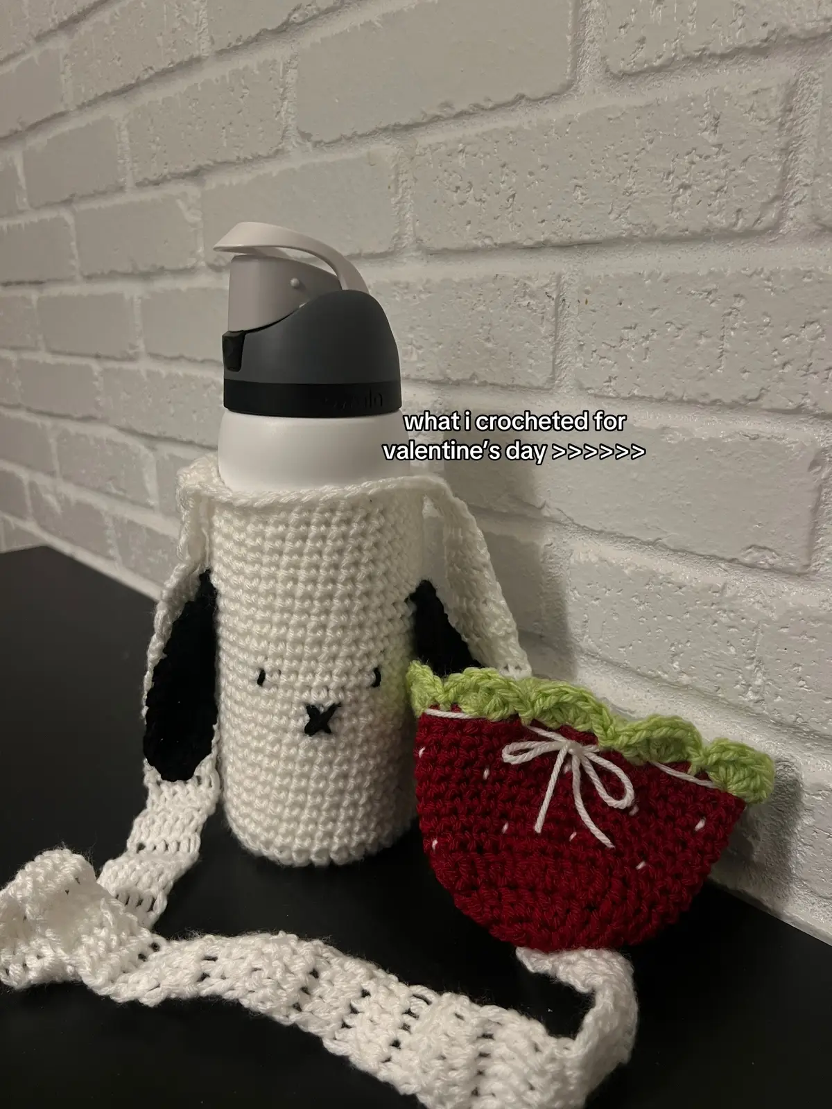#valentines #ValentinesDay #miffy #snoopy #strawberry #crochet #knit #fyp #DIY 