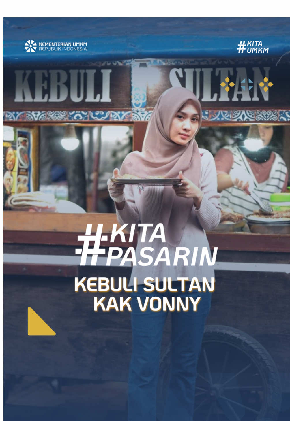 Pecinta makanan khas Timur Tengah wajib cobain Kebuli Sultan ini, deh!!! Mau yang ayam, daging sapi, atau kambing, semua ada! Dari kebuli sampai mandi pun enak semuaaa 🤤 Yuk, langsung aja borong Kebuli Sultan Kak @vivi18 berlokasi di Jl. Raya Kalibata! #KitaUMKM #SapaUMKM #KementerianUMKM