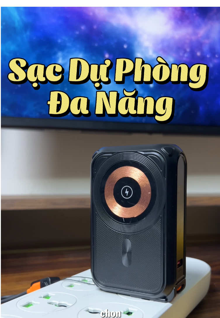 Sạc dự phòng 30000mAh đa chức năng #sacduphong30000mah #sacduphong #sacduphongdanang #baduongtrainghiem 