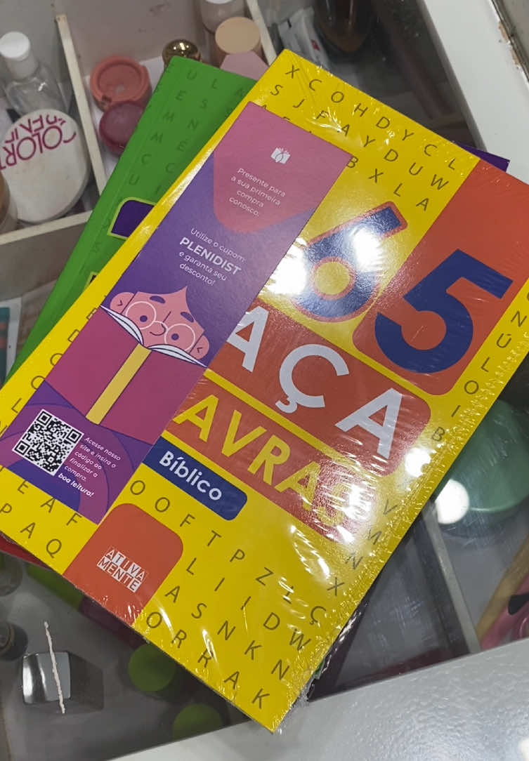 Se quiser o link envio no direct 🤍 #cacapalavras #shopee #compras #hobby 