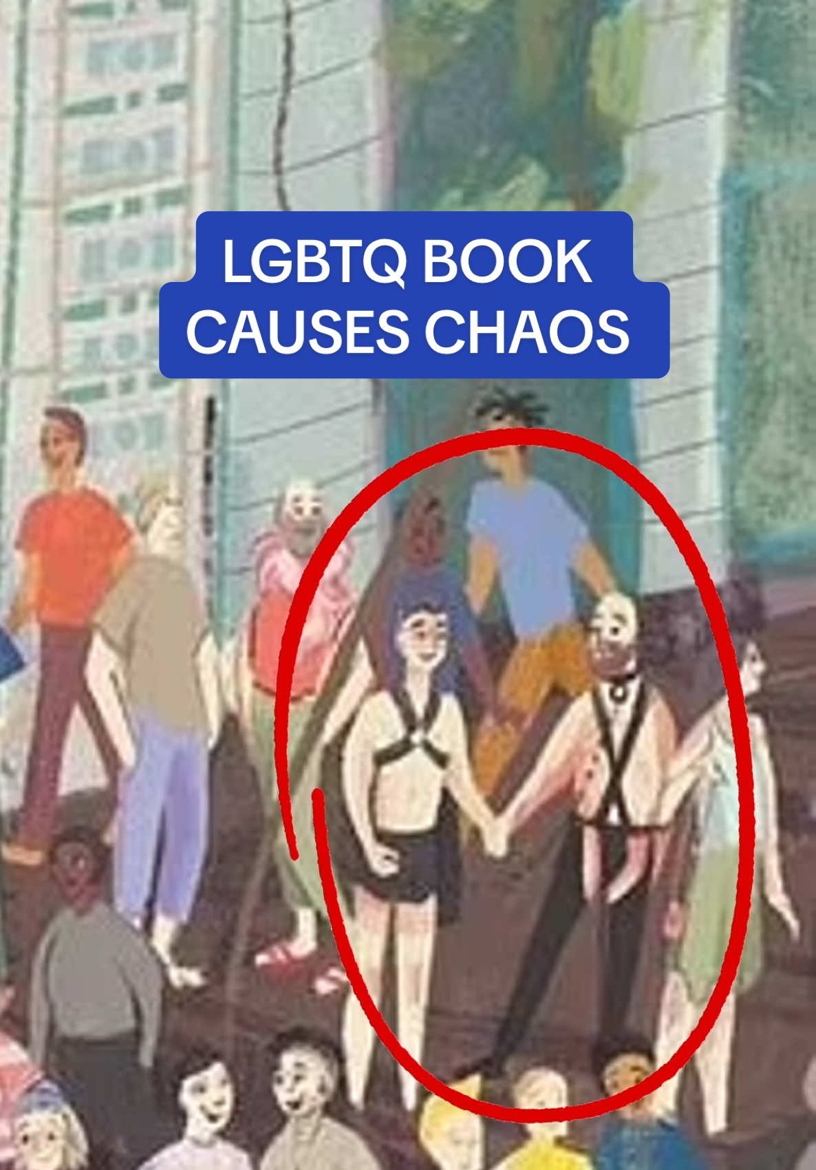 A school board meeting descended into chaos during an argument over an LGBTQ pride book that was made available to children in kindergarten. The book, titled 'The Rainbow Parade', shows a child and her two moms going to a pride parade, where they see men in bondage holding hands and a near naked person walking the streets. Outraged parents in New York attended a board meeting in an effort to voice their concerns, but were shut down by officials who refused to listen. 'If you think that that's appropriate for children to see, then there's something wrong with you,' one parent raged. Superintendent Tasha Potter was confronted by boos and shouting from parents before her and her team walked out. Read more at DailyMail.com  #LGBTQ #Chaos #book #newyork #kindergarten #parent #teacher 