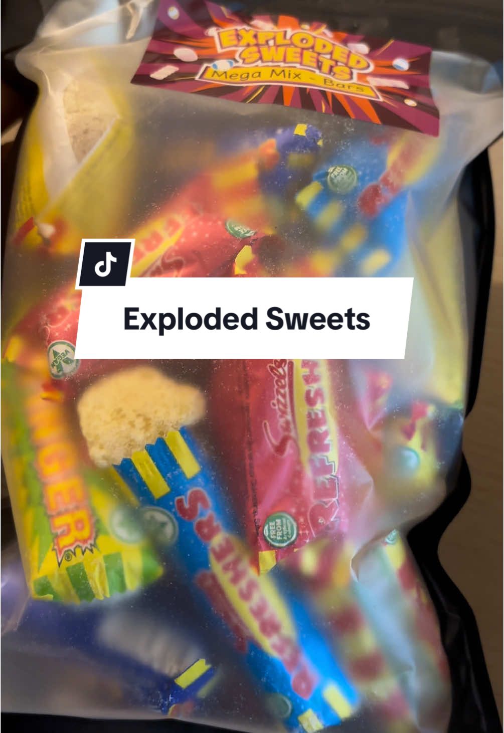 Really enjoying the Exploded Sweets 🍫🍬🍭🥰#tiktokmademedoit #explodedsweets @Exploded Sweets #sweets 