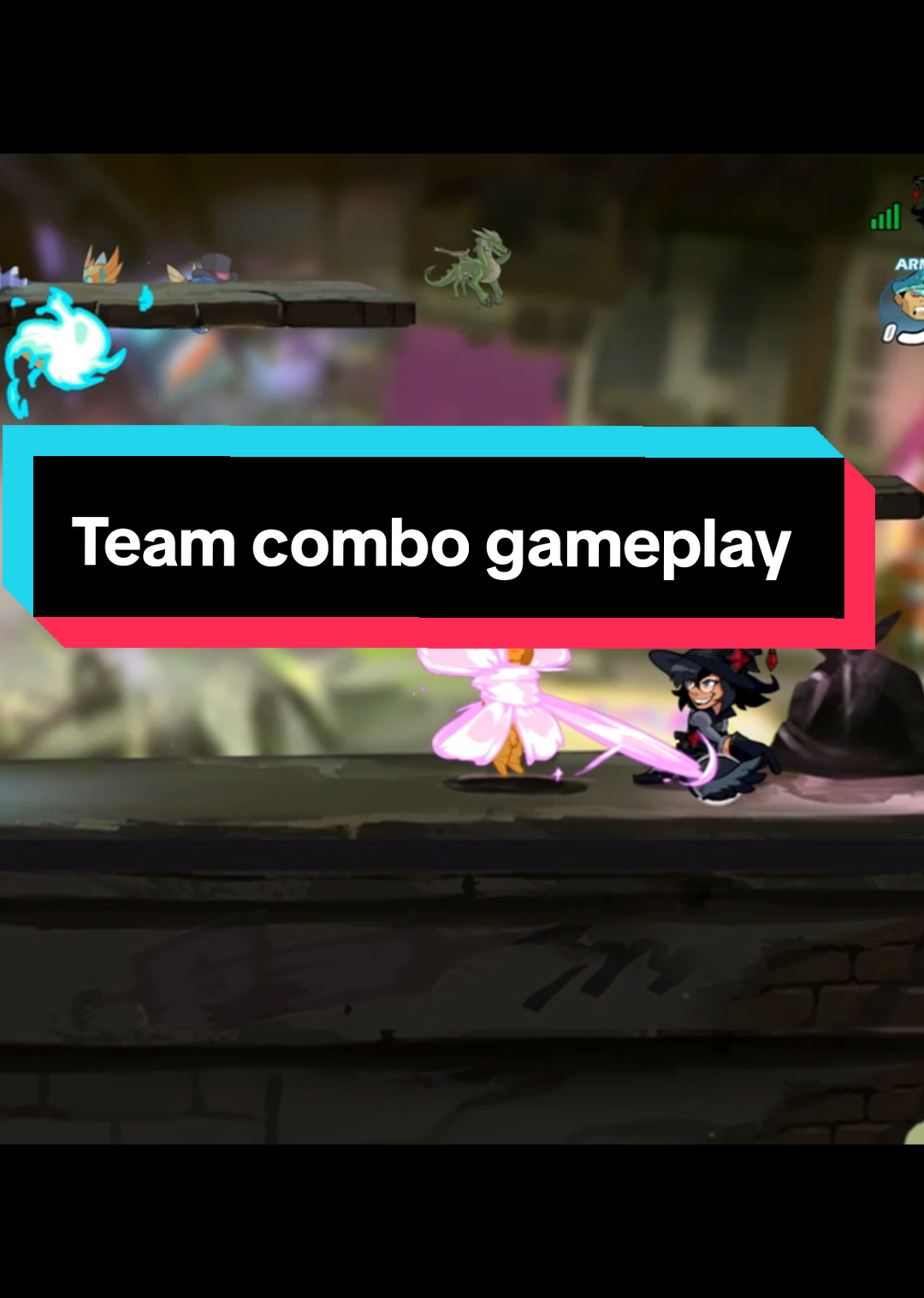 Couple of team combos in rank 2s #gameplay #brawlhalla #orb #scythe #brawlhallacombos #konch