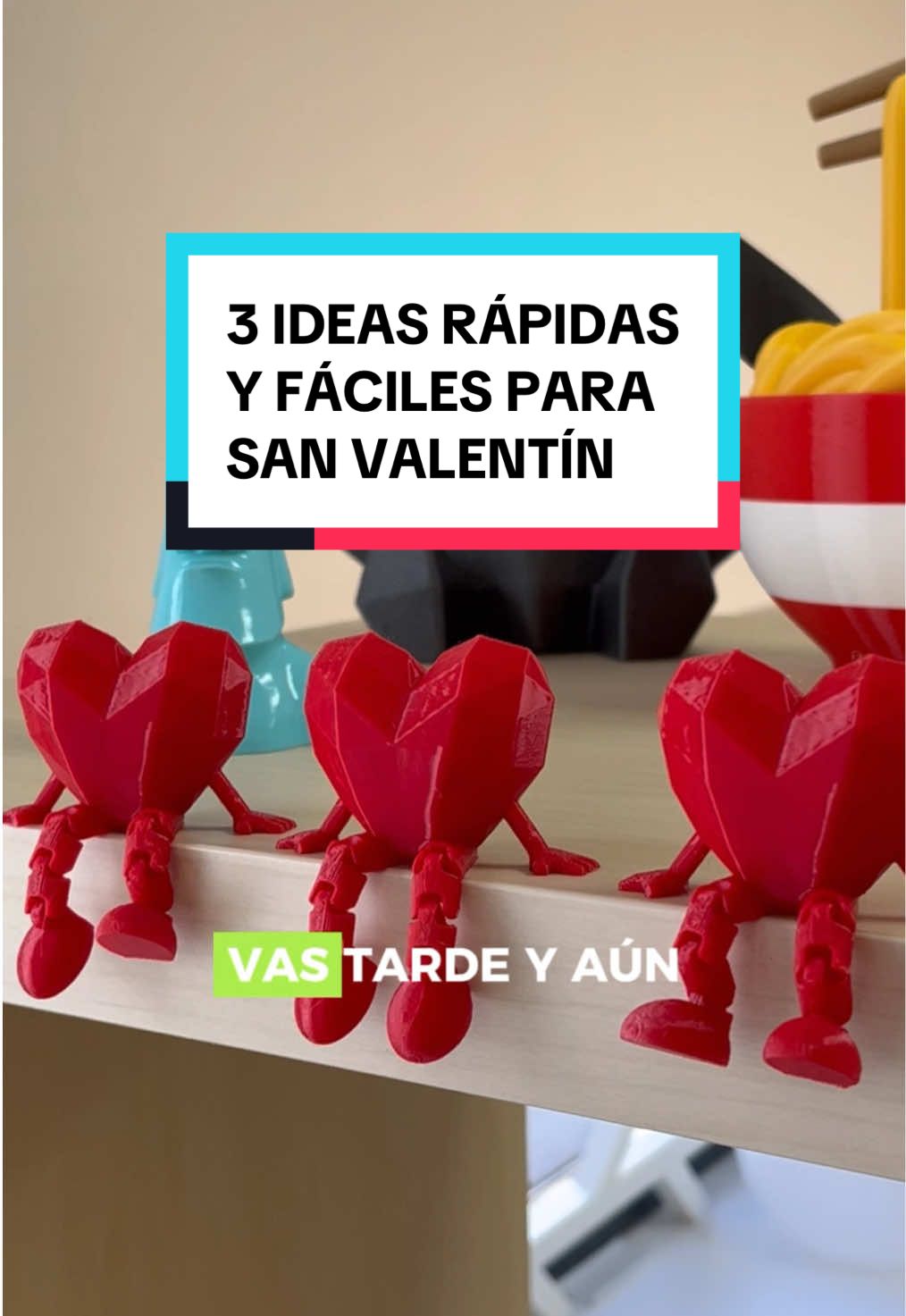 3 ideas rápidas y fáciles de hacer con tu impresora 3D para San Valentín 💌  #impresion3d #3dprinting #sanvalentin #sanvalentin2025 #fyp #ideas 