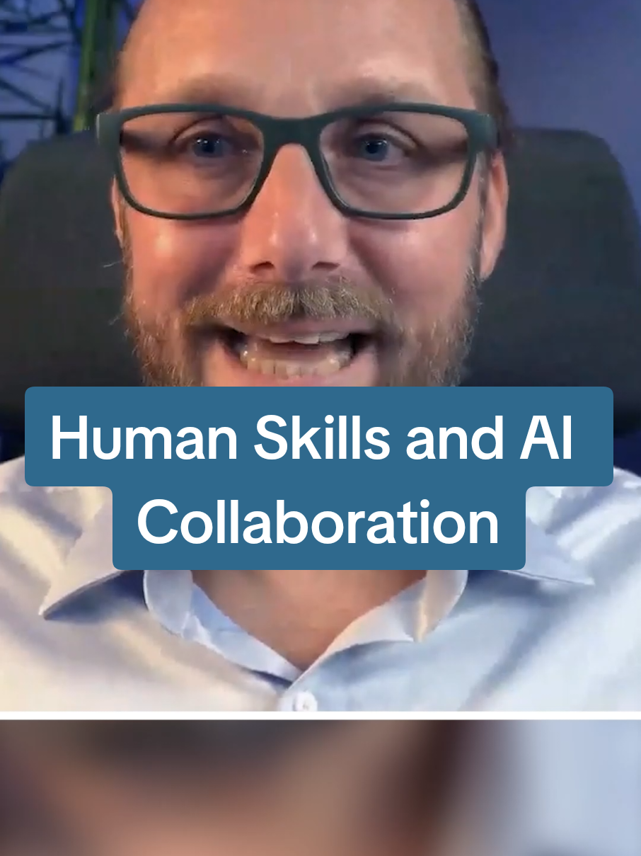 Human Skills and AI Collaboration
 by @ronald_vanloon & Pascal Bornet |
 
 Watch the Full Conversation: https://bit.ly/439ASOL 
 
 @Infosys, thanks for sharing
 
 #InfosysPartner #InfosysTopaz #LearnOnTikTok #AI #Automation #DataAnalytics #Innovation #BigData #Productivity 
