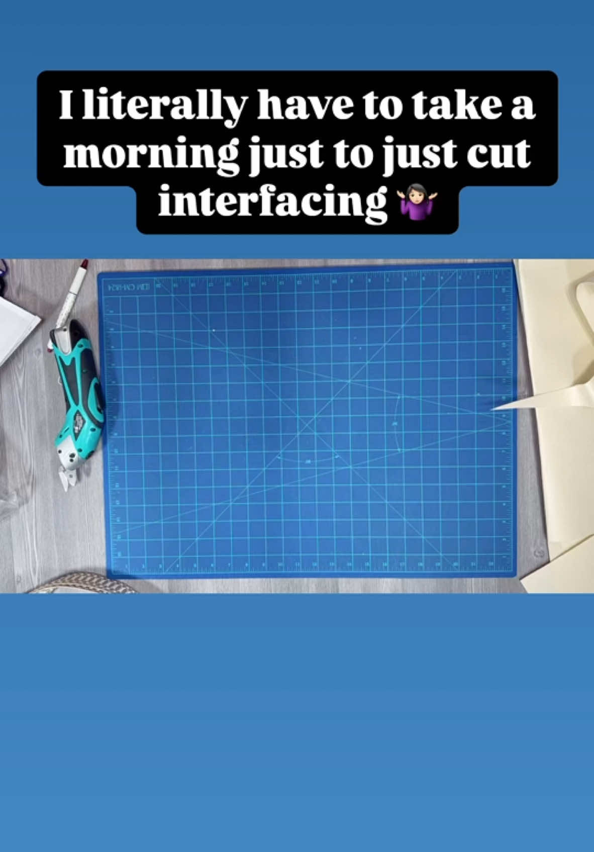 I love my electric fabric scissors 