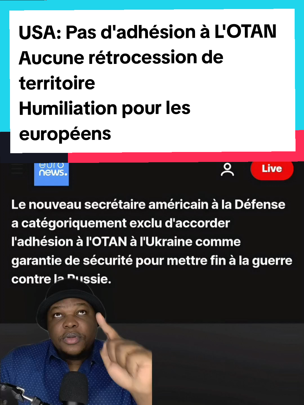 USA: Pas d'adhésion à L'OTAN        Aucune rétrocession de territoire Humiliation pour les européens   #donaldtrump2024 #donaldtrump2020 #poutine🇷🇺 #russie🇷🇺 #francetiktok #francetiktok🇫🇷 #francetiktok🇨🇵 #macrondemission #macrondegage #malitiktok #malitiktok🇲🇱 