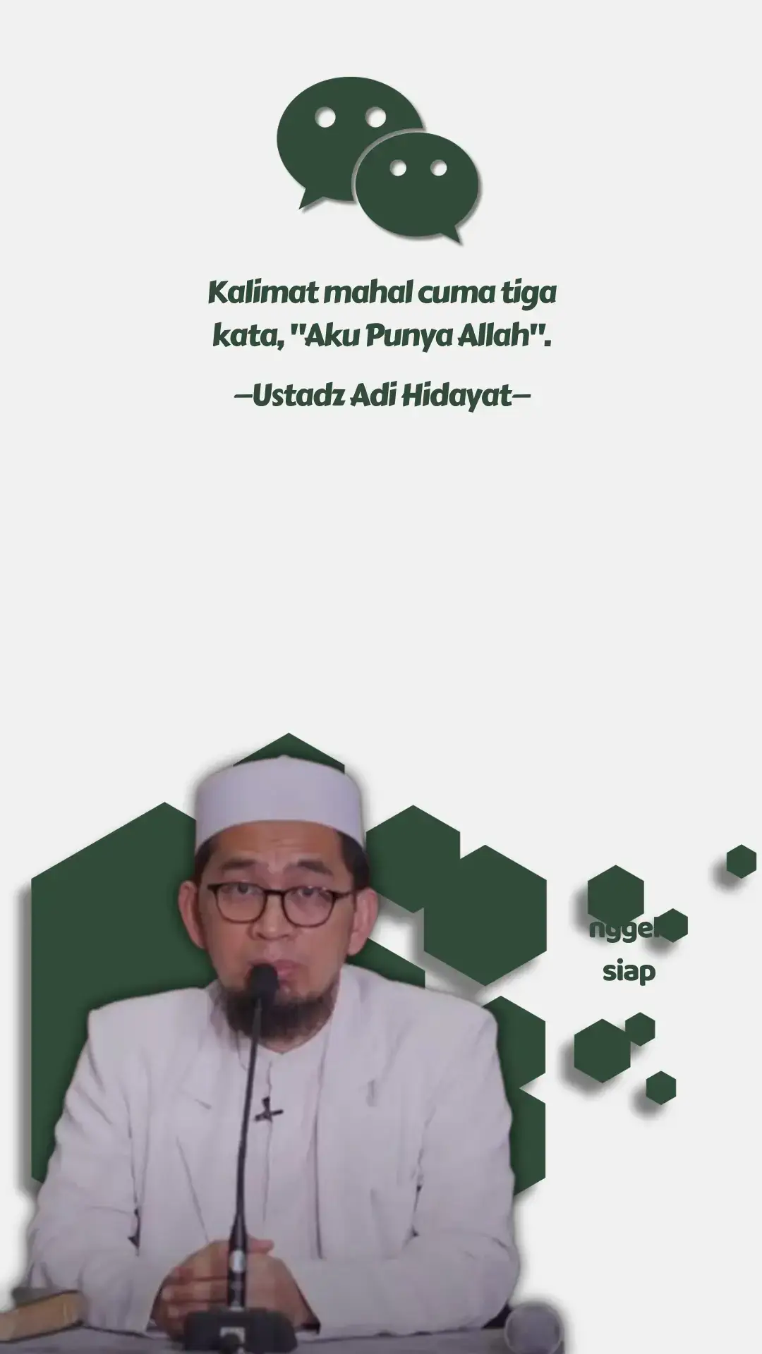 #ustadzadihidayat #nasihatislami #nggehsiap717 #foryou 