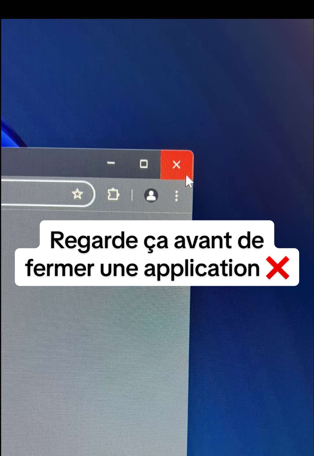 Ne ferme plus tes applications comme ça ❌ #astucepc #informatique #tutopc #windows #astuce 