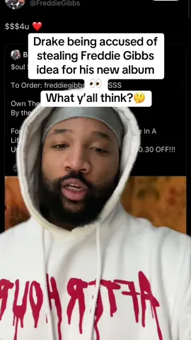 Ironically the Freddie Gibbs video from 2022 is him saying artists steal his songs without crediting him 😂 Make sure you go follow @Trvp Still Boomin 🫡