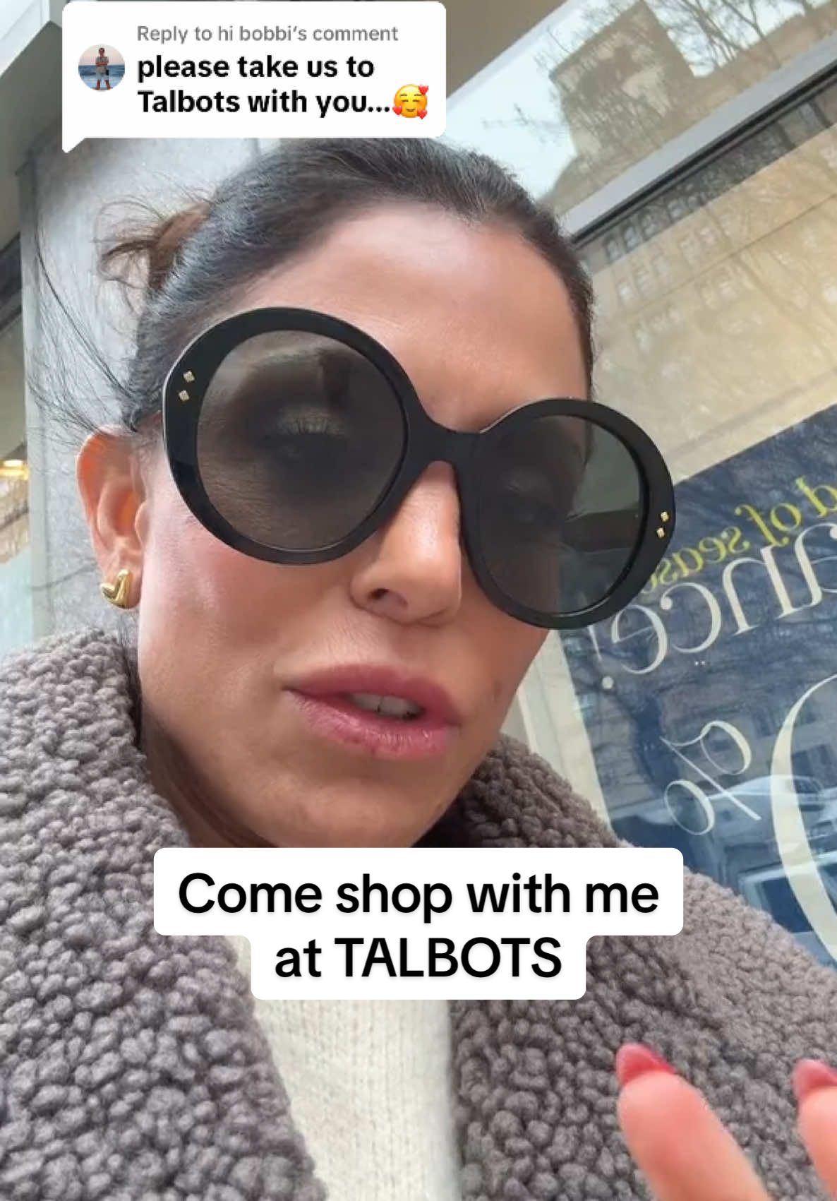 Replying to @hi bobbi I mean why is  @Talbots so cute??🛍️💗❤️ #shopping #ValentinesDay #VDayOutfit #talbots #OOTD #shopwithme #sweater #jewelry 