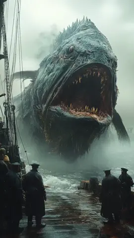giant sea monster #sea #monster #creature #ocean #scary 