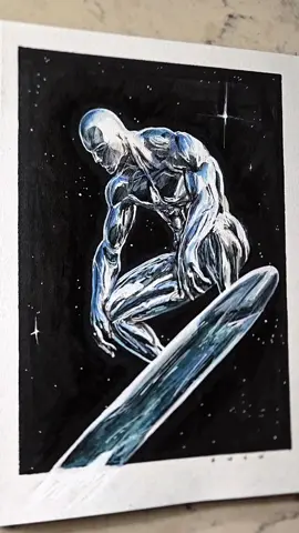 silver surfer drawing  - - #silversurfer #foryoupage #foryou #fantasticfour #marvel #drawing #inspirational #art 