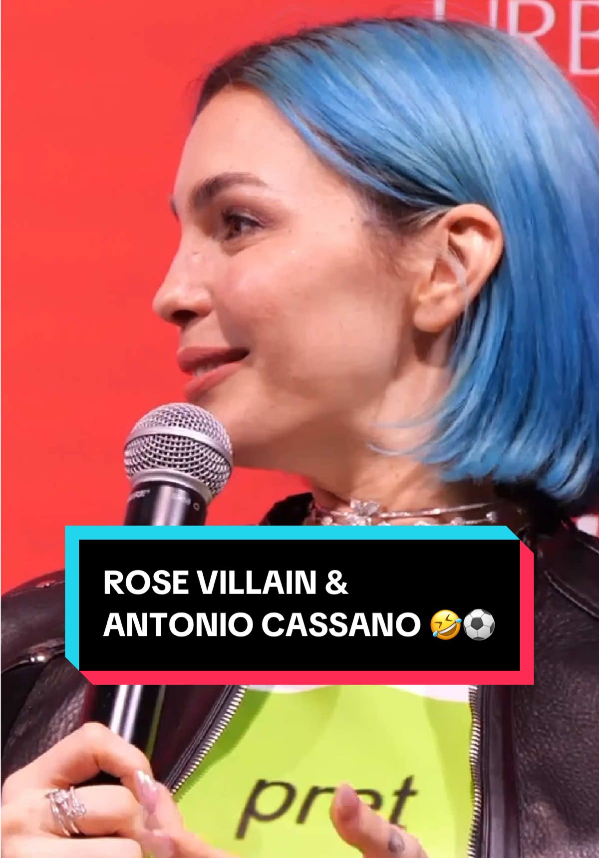 I capelli di #RoseVillain e gli orecchini di #AntonioCassano 🤣 #sanremo2025 #UVlovesRS 