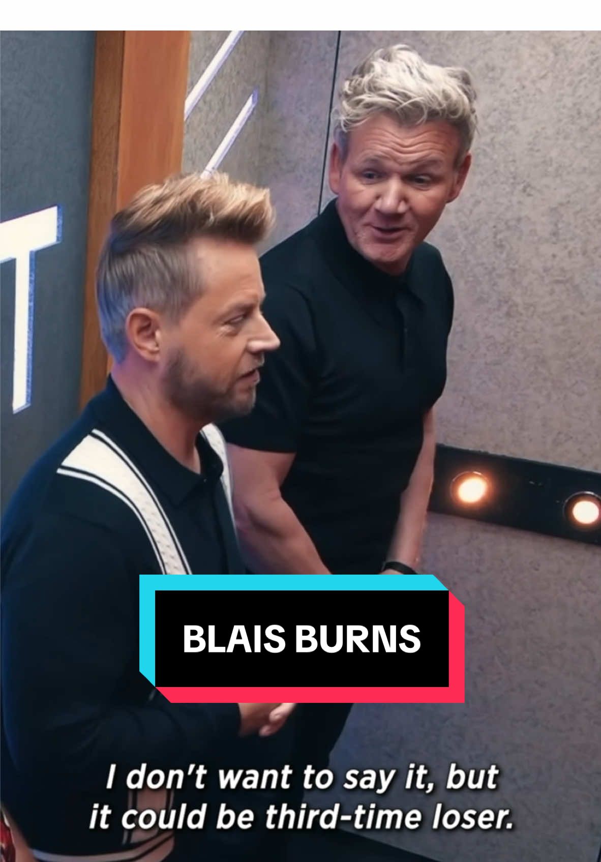 Oh Richard……don’t let my burns get to your hair ! #NextLevelChef is back tonight and I’m pushing Blais even harder ! Catch tonight on @Food Club FOX or next day on @hulu 