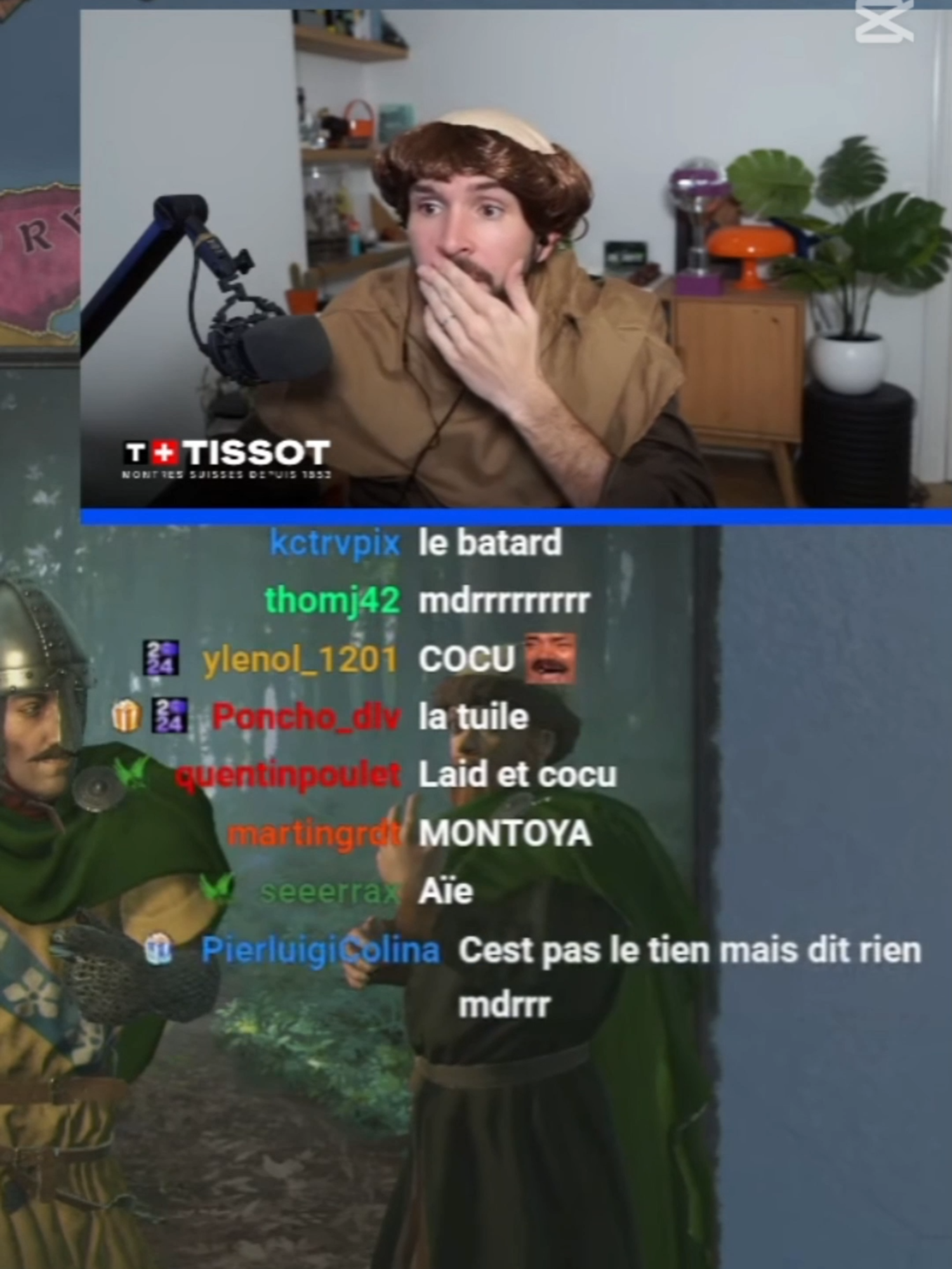 Ce passage m'extermine de rire, l'ascenseur émotionnel #domingo #twitch #streamer #replay #humour