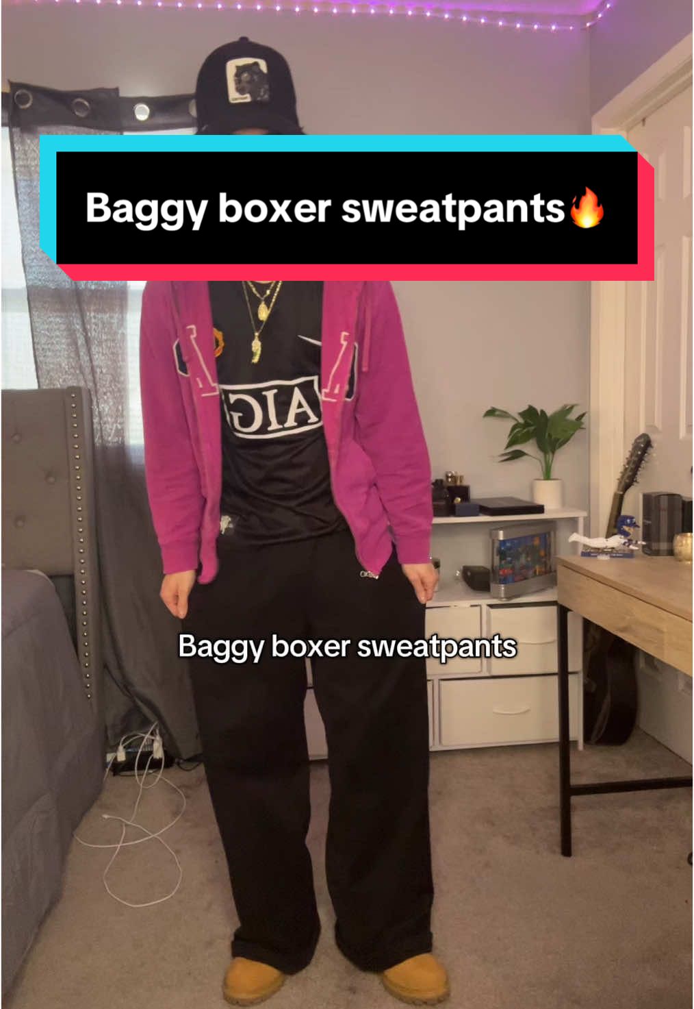 Boxer sweatpants are pretty tuff🤌🔥 they fit true to size💯  #sweatpants #baggypants #baggyclothes #baggyfit #baggyjeans #oversized #sweatsuit #tracksuit #jumpsuit #winterfashion #winterfit #hoodieseason #streetwear #StreetFashion #alucines📿🧿🙈 #alucines🤑📿 #alucin #belicones😈📿☘️ #belicon #giftideas #giftsforher #giftsforhim #giftsforboyfriend 