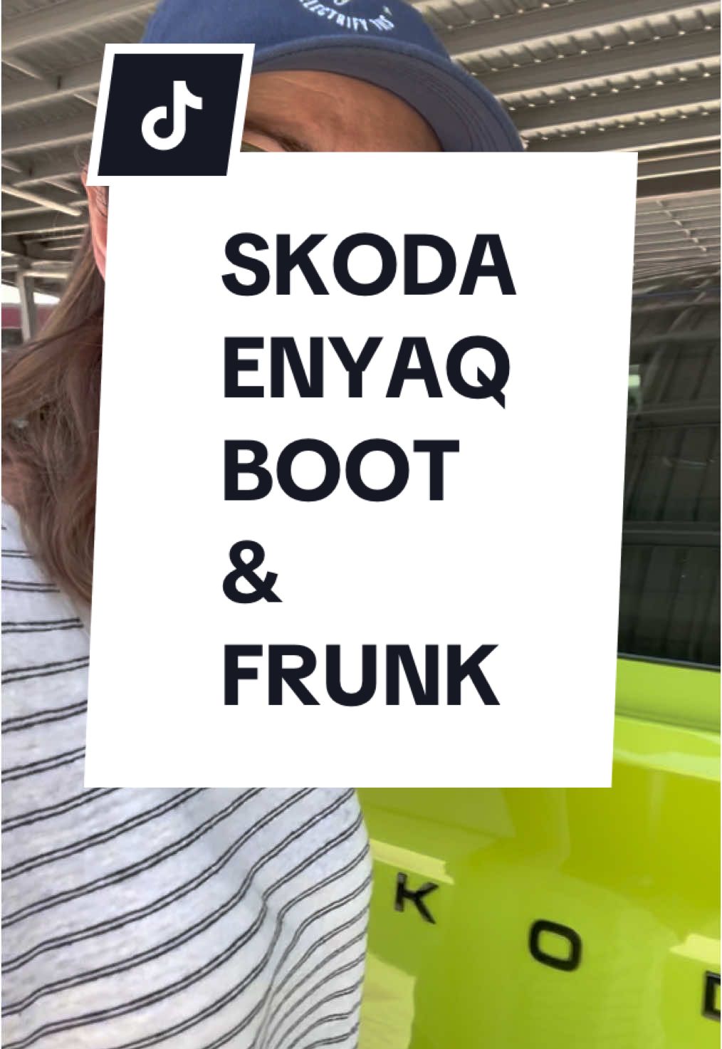 Skoda Enyaq boot and frunk. #ev #electriccar #skoda @Škoda Australia 