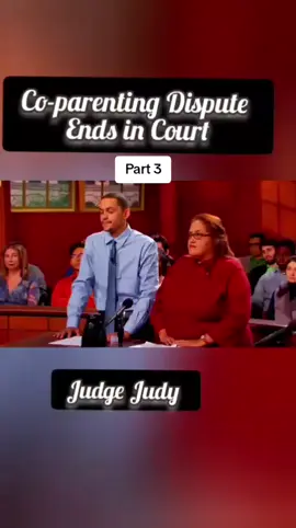 Co-parenting Dispute End In The Court | Part 3 | Judge Judy  #judgejudy #legaltok #tv #tvshow #legaltiktok #dog #dogsoftiktok #ustv #ustvshow #judy #judyjustice #fyp #foryou #viral #trending #grow 