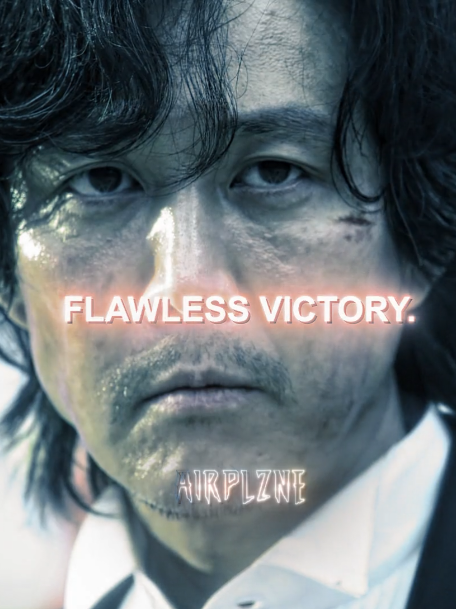 FLAWLESS VICTORY.     ALL FAKE #squidgame #squidgamenetflix #foryou #edit #fypシ #xyzbca #seonggihun #seonggihunedit #player456 #player456edit #player456squidgame #squidgameedit #leejungjae #gihunedit #leejungjaeedit #aura #auraedit 