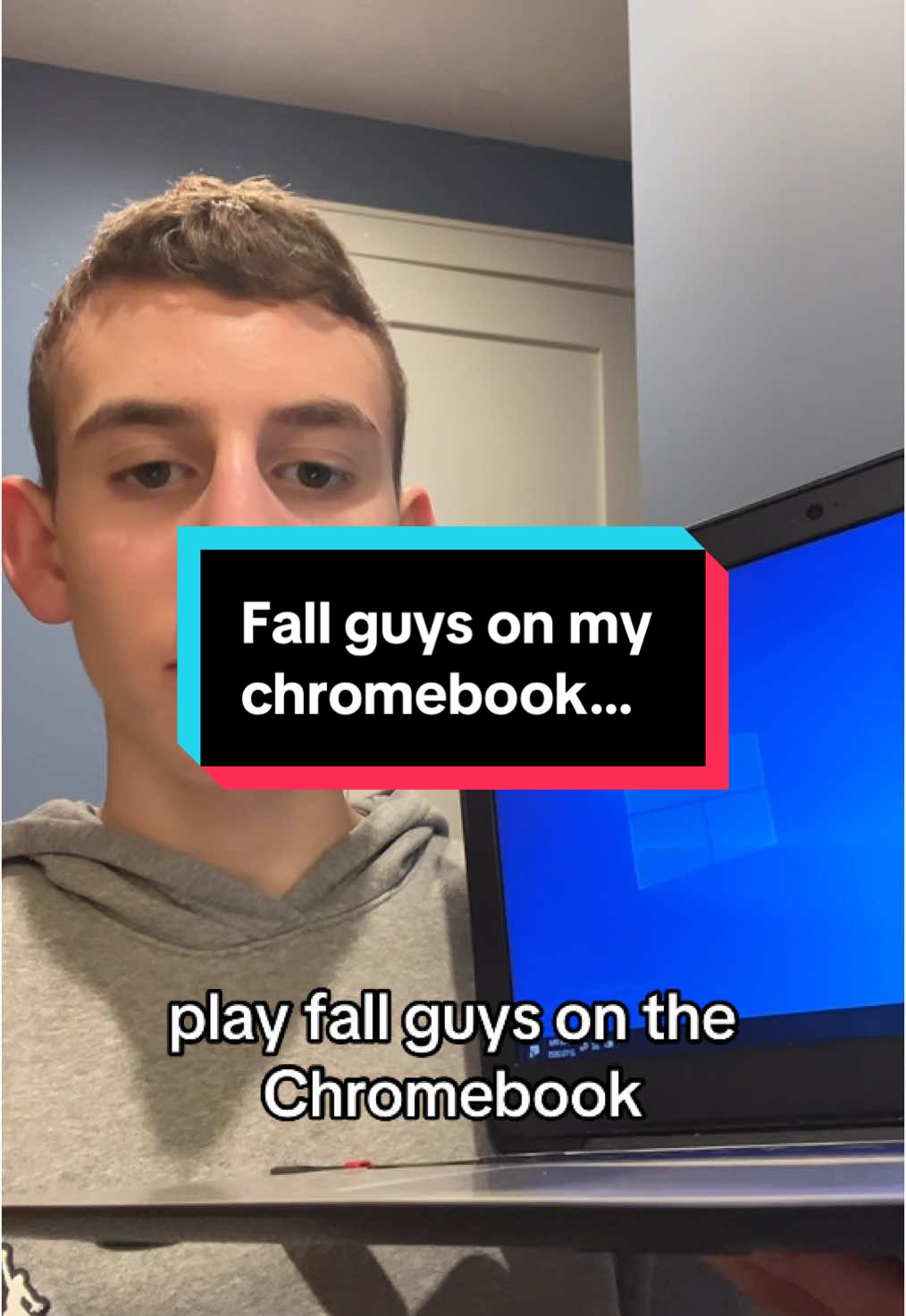 Fall guys on Chromebook #chromebook #windows #techfacts #techtok 