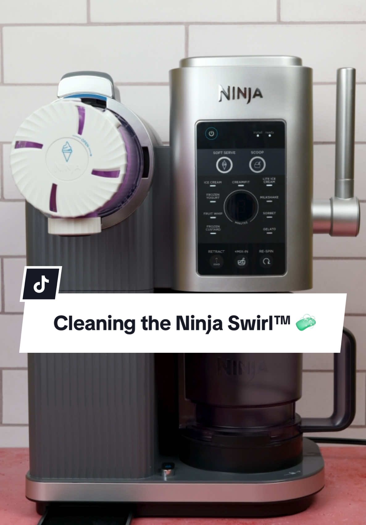 Tips & tricks for cleaning the Ninja Swirl™. 🧼 #NinjaSwirl #NinjaCREAMi