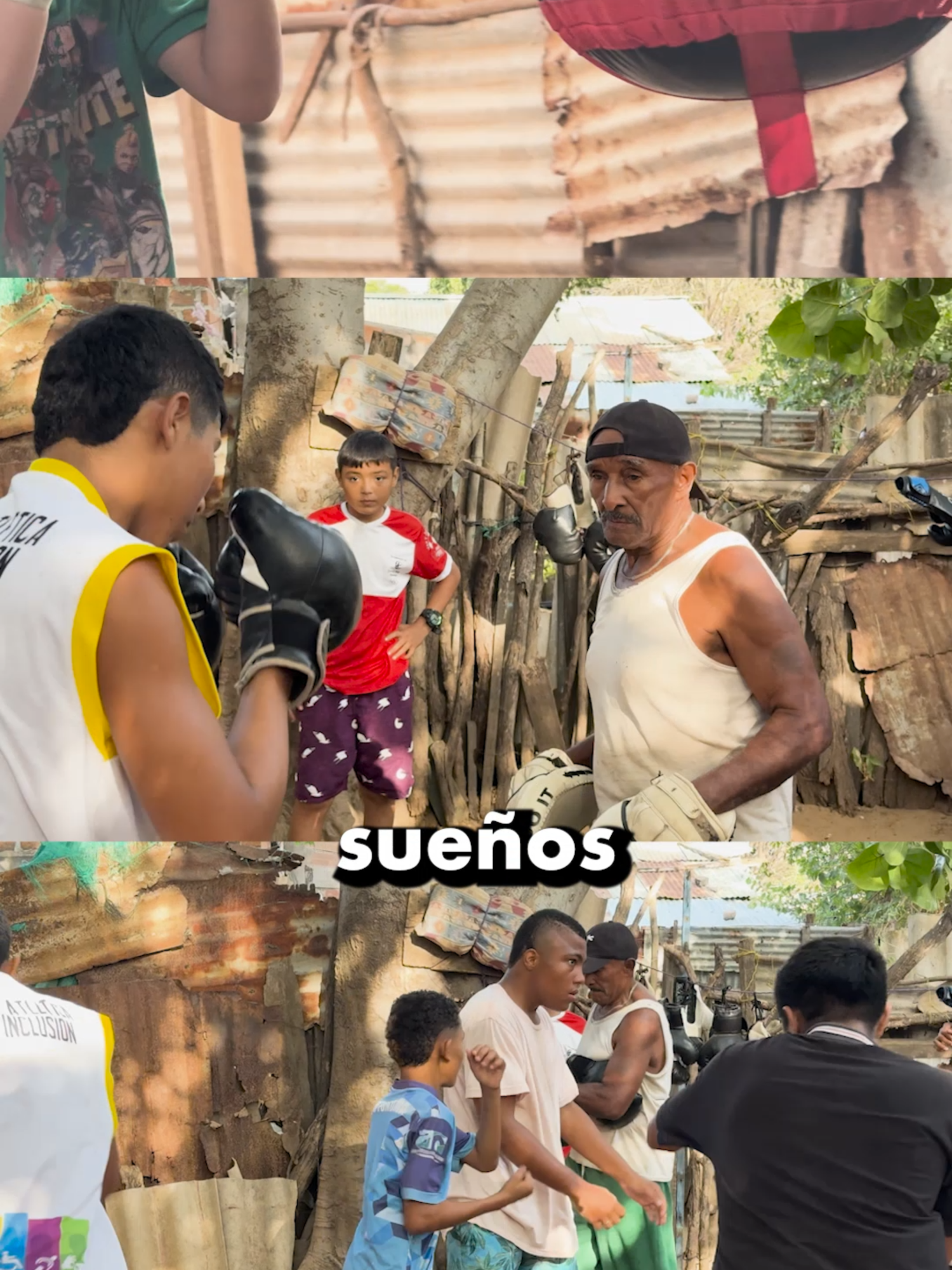 Hicimos una donacion sin saber lo que nos encontrariamos en esta escuelita en riohacha- laguajira de boxeo 🥊 #donacion #laguajira #escuela #enseñanza #donacion #dinero #boxeo #niños #ayuda #jorgelozanodelcampo #fundacion #viral